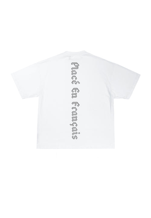PLACÉ ALL OVER TEE WHITE