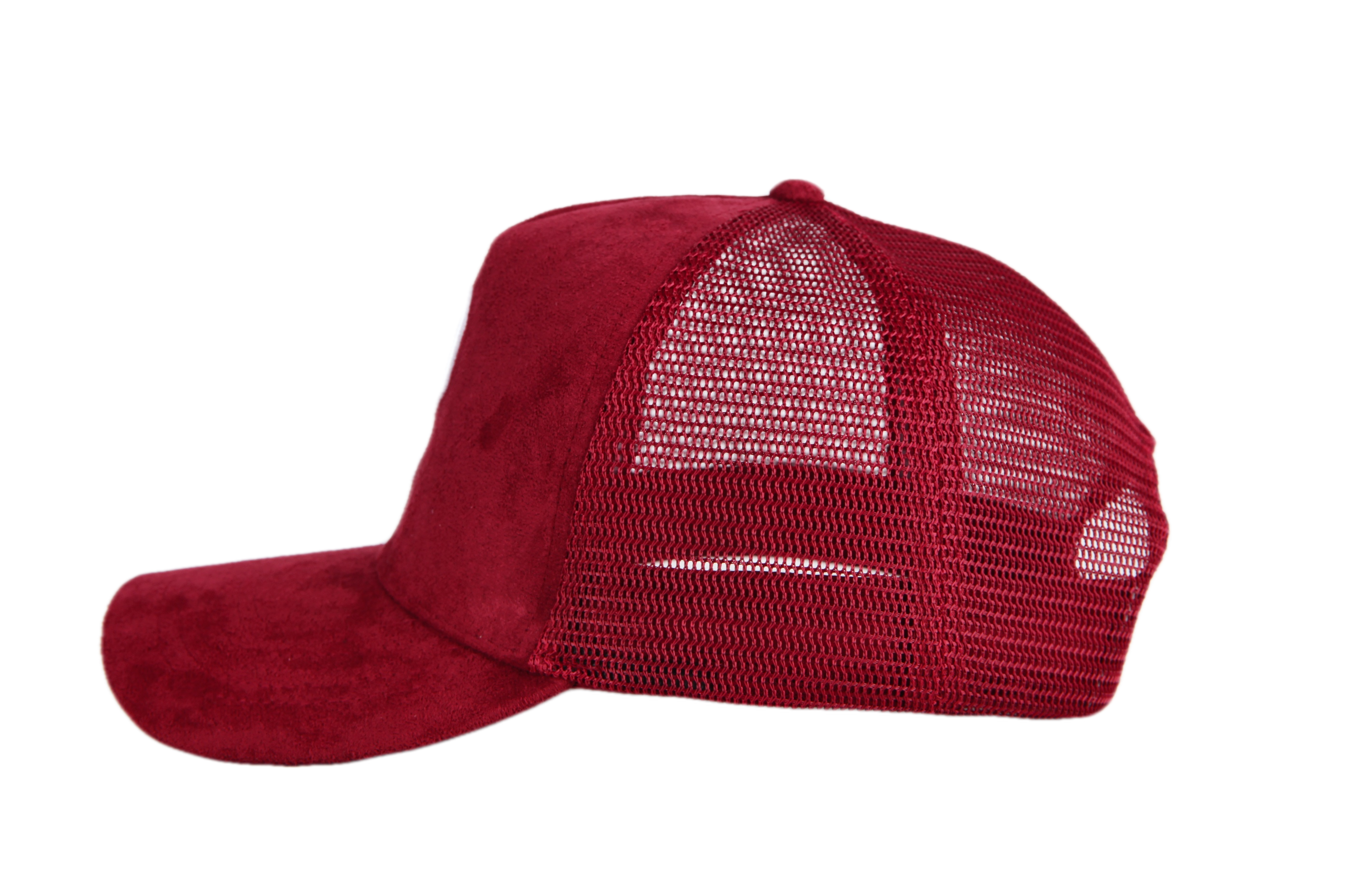 CLASSIC P BURGUNDY SUEDE