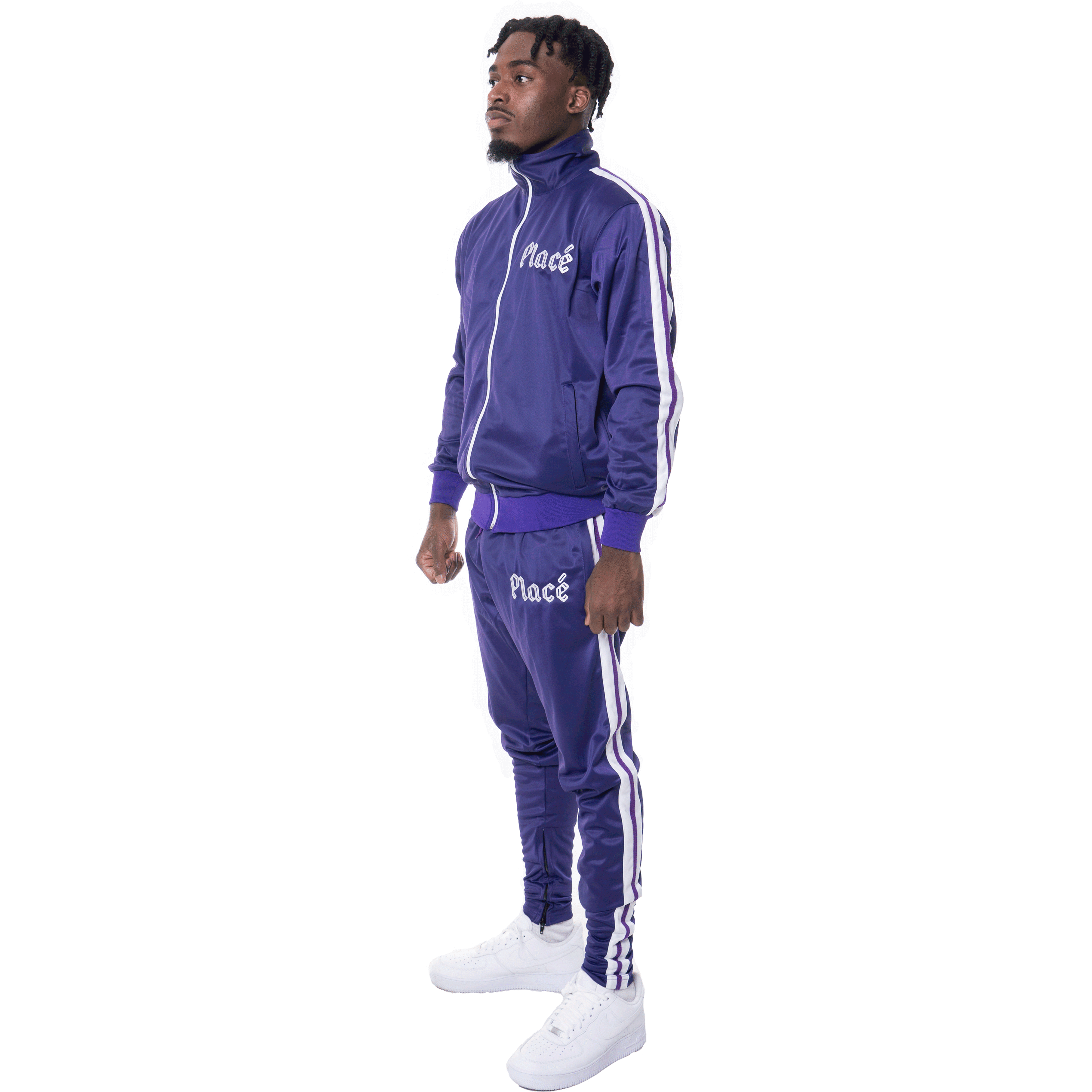 EXECUTIVE PURPLE TRACKSUIT