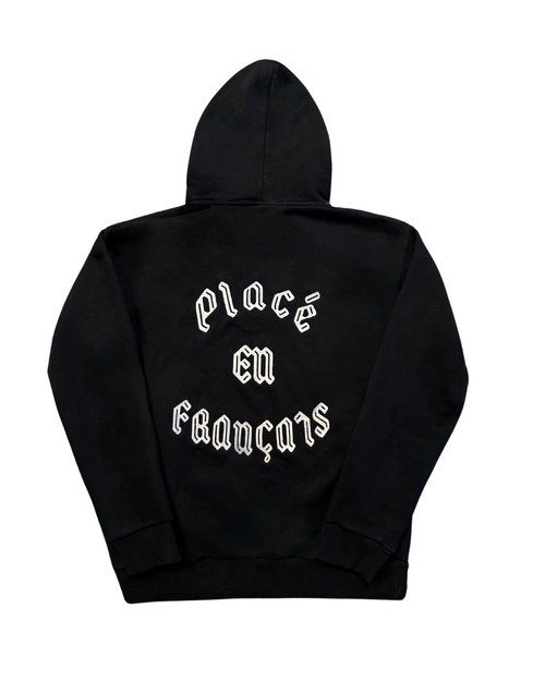 <transcy>SWEAT À CAPUCHE VEGA $ NOIR</transcy>