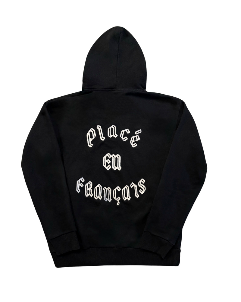 <transcy>SWEAT À CAPUCHE VEGA $ NOIR</transcy>