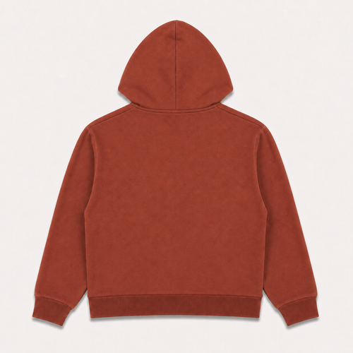 Elevate Hoodie Rust - back