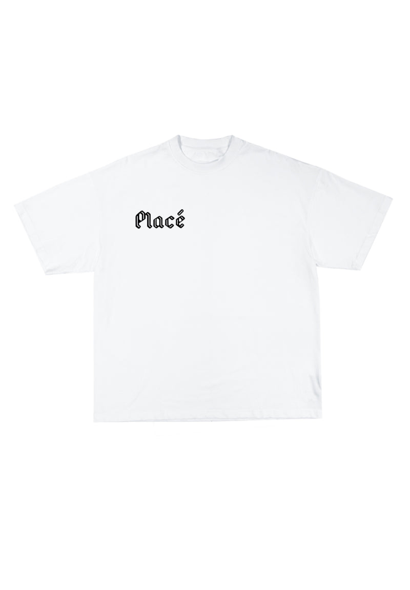 PLACÉ ALL OVER TEE WHITE