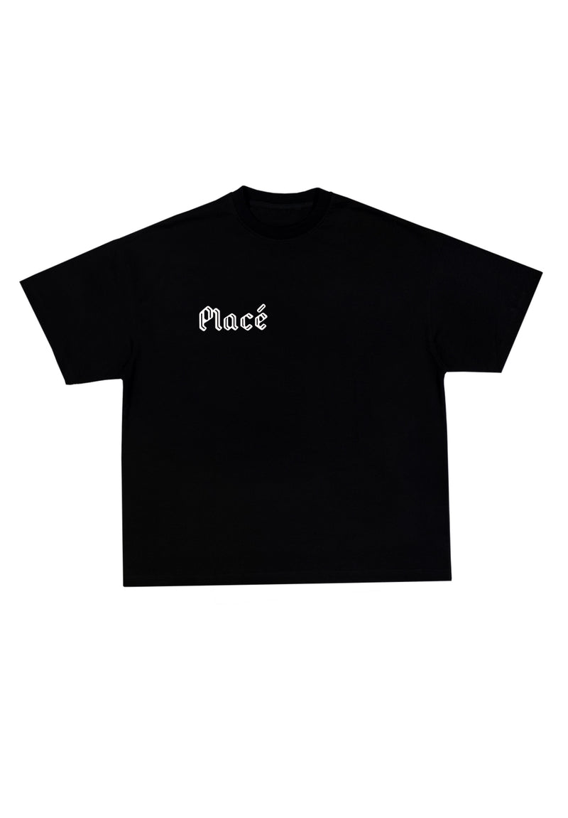 PLACÉ ALL OVER TEE BLACK