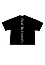 PLACÉ ALL OVER TEE BLACK