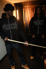 <transcy>SWEAT À CAPUCHE VEGA $ NOIR</transcy>