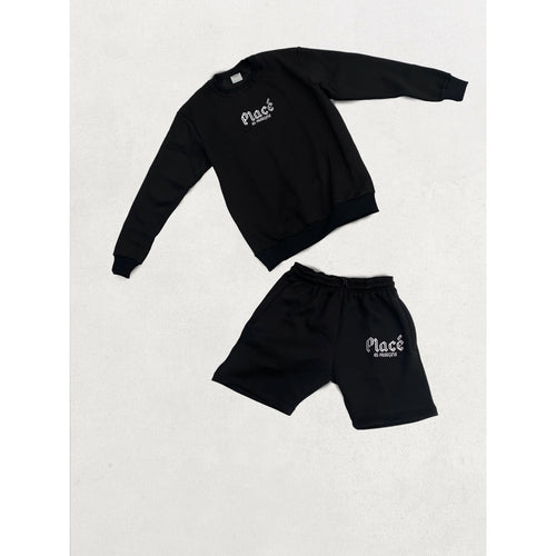 VEGA$ BLACK SHORT SET