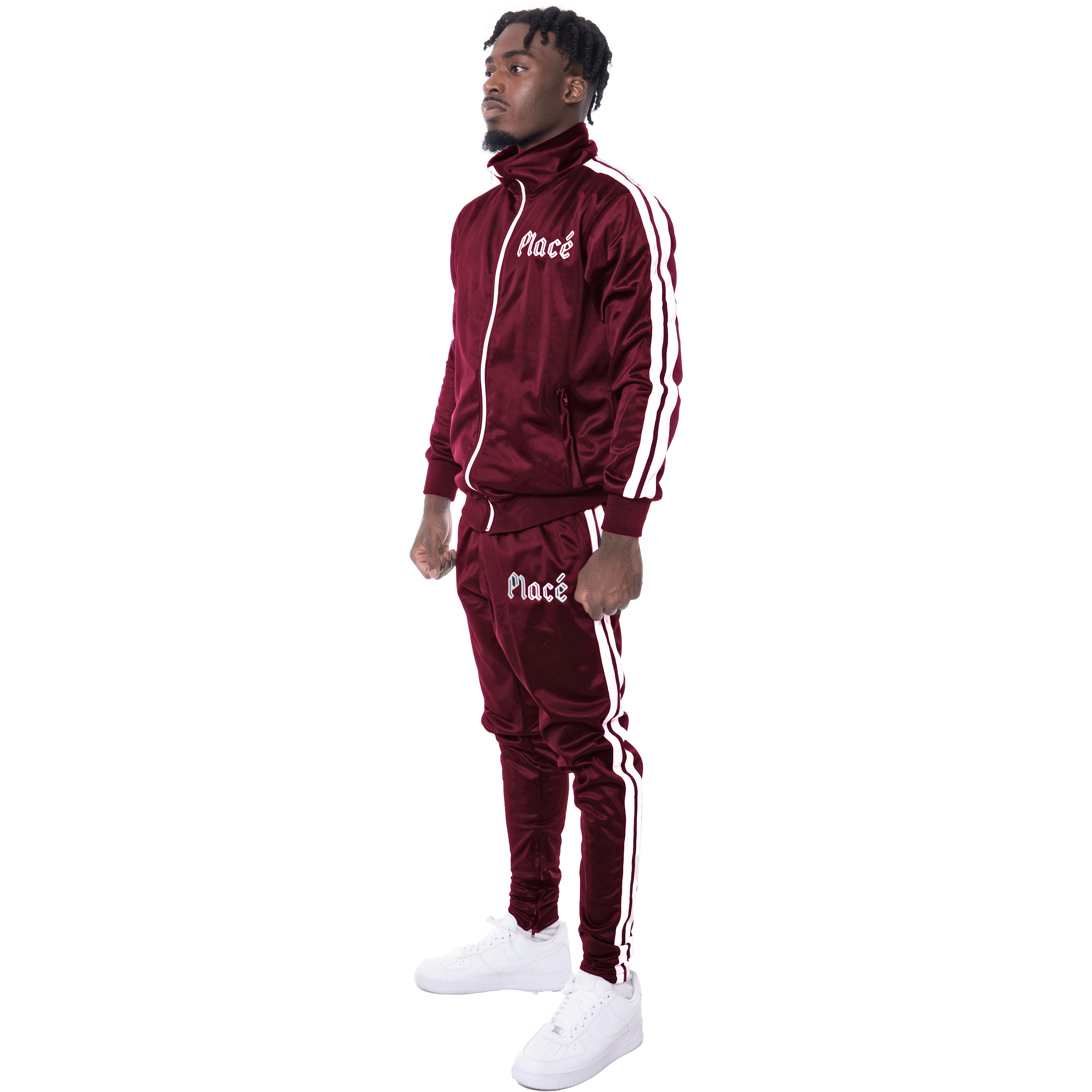 EXECUTIVE BURGUNDY TRACKSUIT