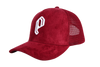 CLASSIC P BURGUNDY SUEDE