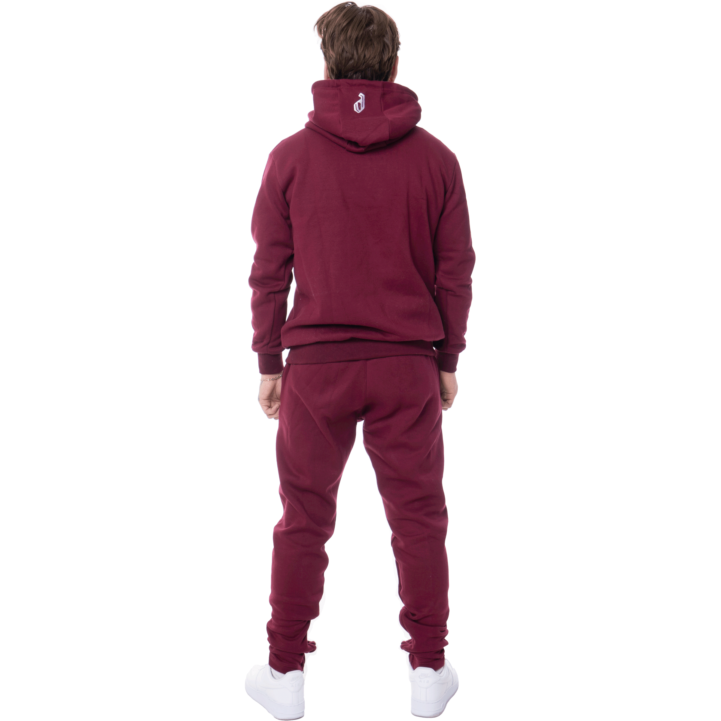 Burgundy nike sweatsuit sales