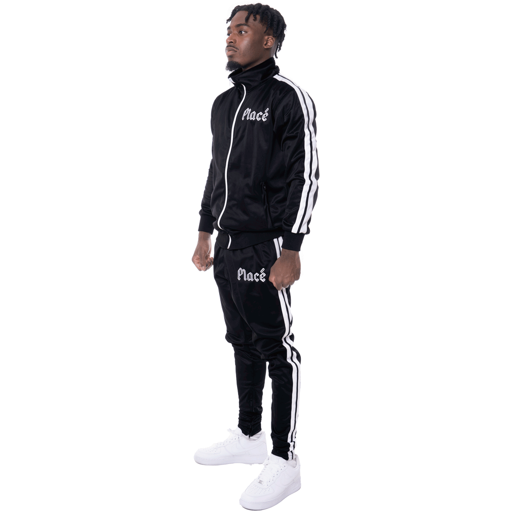 EXECUTIVE BLACK TRACKSUIT
