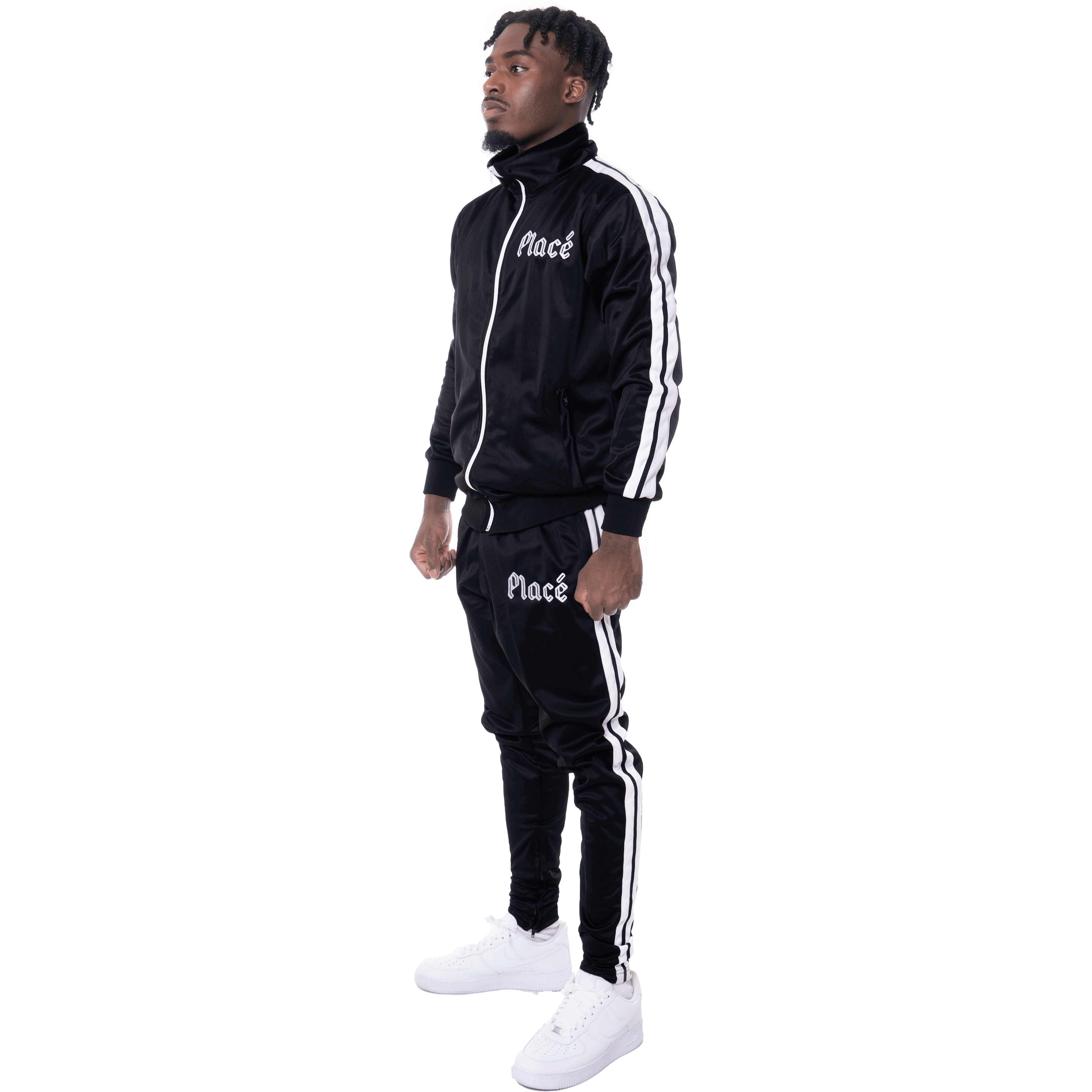 EXECUTIVE BLACK TRACKSUIT