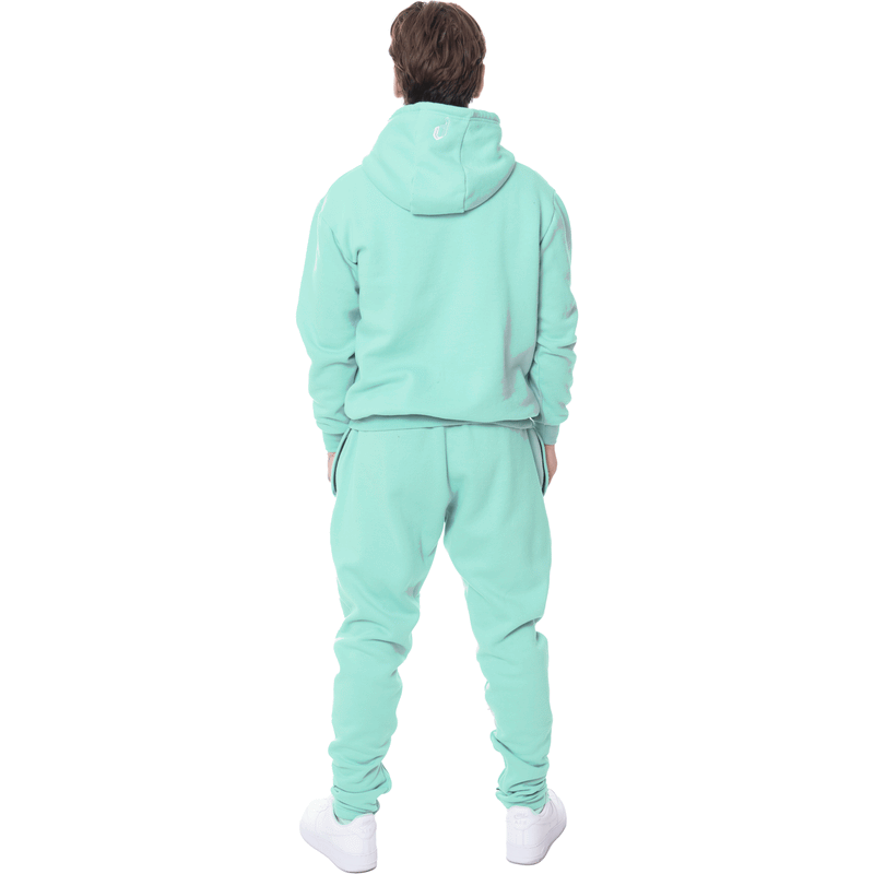 Turquoise sweatsuit sales