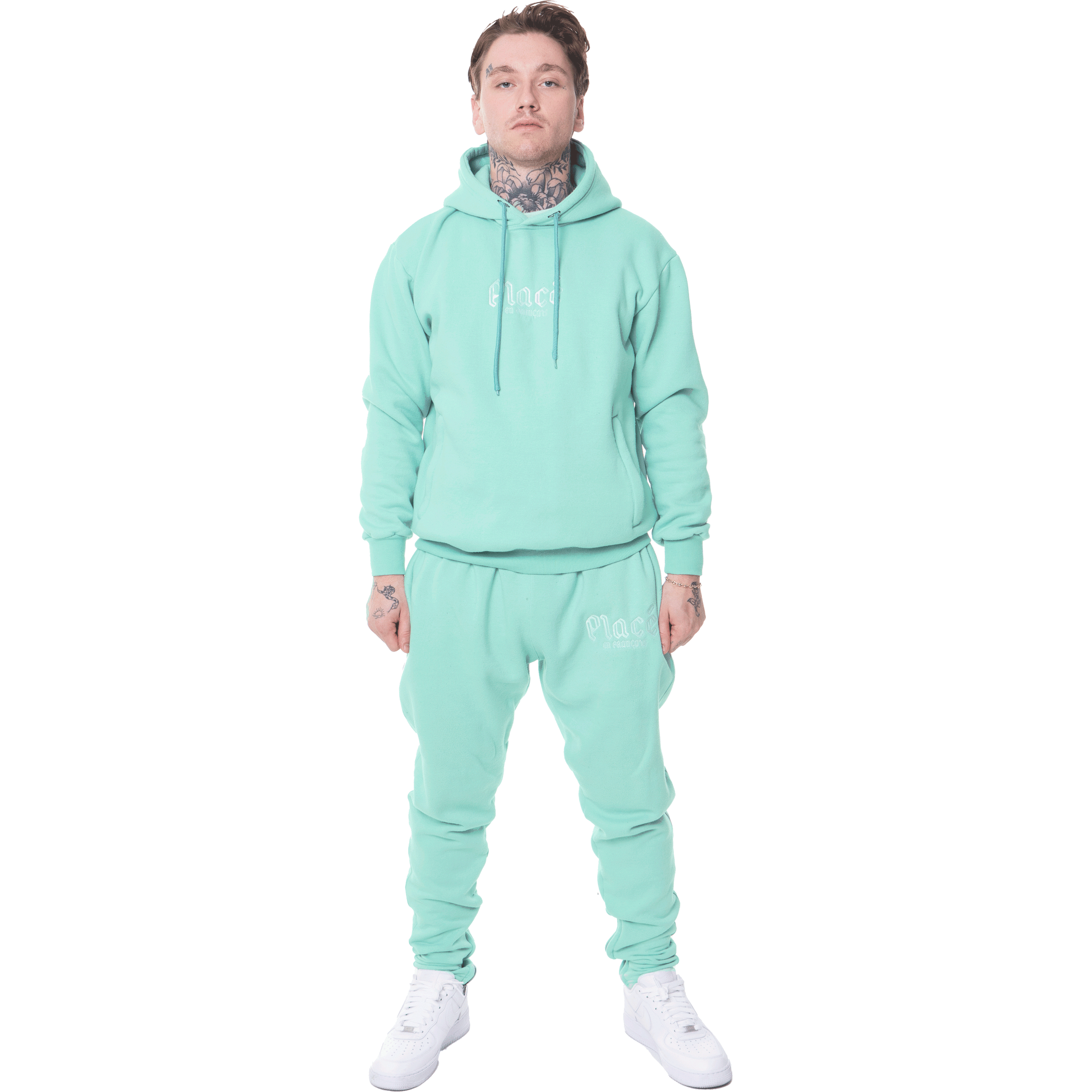 VEGA GREEN TURQUOISE SWEATSUIT Plac En Fran ais