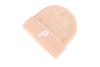 P BEIGE EMBROIDERED BEANIE