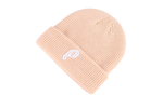 P BEIGE EMBROIDERED BEANIE
